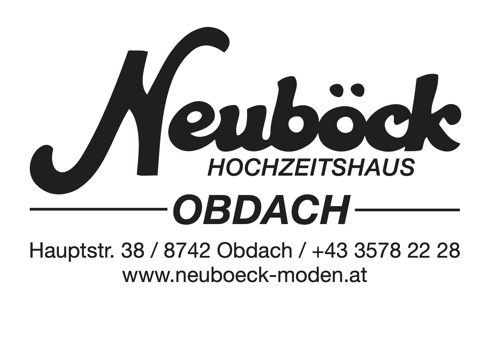 Neuböck Hochzeitshaus